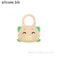 Silicone Baby Bib Cute Animal Waterproof Silicone Weaning Bib Manufactory